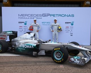 Mercedes презентовала новый болид Формулы-1