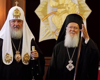 Патриарх Кирилл убеждал патриарха Варфоломея, что Украина и Россия одна страна и один народ