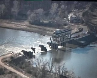 Россия разрушила плотину в Донецкой области: воды осталось на две недели, в регионе будут действовать графики