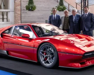 Ferrari 308 вернулась в новом облике: вес спорткара всего 950 кг, а под капотом V8 (фото)