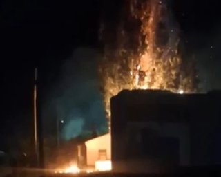 Охотились на цистерны с топливом: в РФ БПЛА атаковали железнодорожную станцию "Тацинская" (видео)