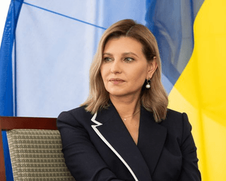 Олена Зеленська в костюмі з чернігівської вовни відвідала Генасамблею ООН (фото)