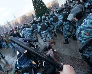 Беспорядки в Москве: на Манежной площади задержаны 50 человек