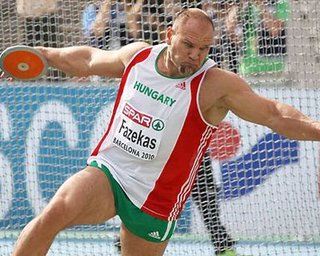 Олимпиада-2012. Венгерского дискобола Роберта Фазекаша отстранили от игр из-за допинга