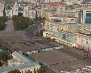 В Харькове попрощались с 25 курсантами, погибшими в катастрофе Ан-26