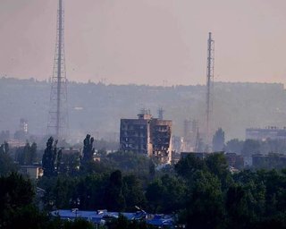 В Северодонецке впервые открылся гуманитарный коридор