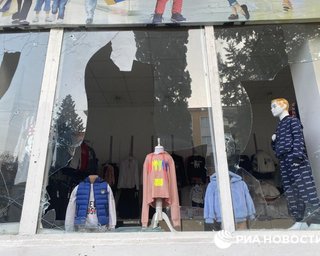 Журналисты обратили внимание, что в разбомбленом Степанакерте нет мародерства