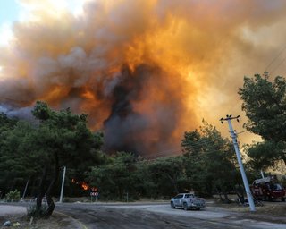 Пожежі в Туреччині: Ердоган оголосив зоною лиха частину туристичного узбережжя (карта)