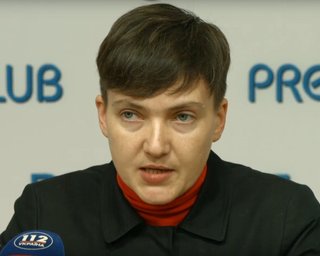 Савченко внесли в чистилище "Миротворца"