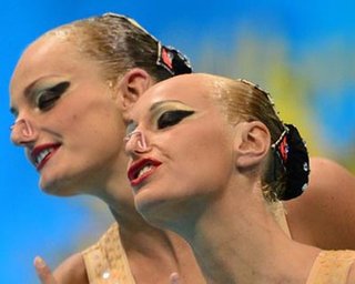 Украина заняла шестое место в синхронном плавание