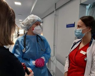 В Ивано-Франковске новое отделение для пациентов с COVID-19 заполнилось за считанные часы (фото)
