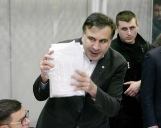 Саакашвили о своем задержании: Банковая сделала подарок Путину