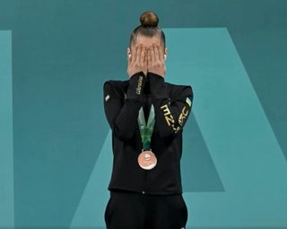 Українська гімнастка закрила очі та вуха під час гімну РФ: демарш на п'єдесталі Євро-2026 (відео)