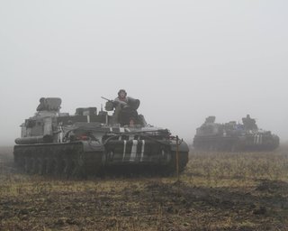 Карта военных действий в зоне АТО на 9 февраля