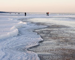 Тбилисское море замерзло впервые за 20 лет