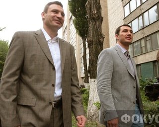 Братьям Кличко хотят поставить памятник при жизни