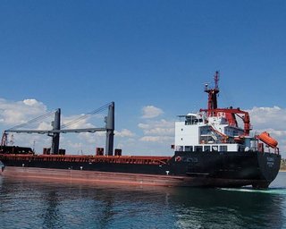 В порт "Черноморск" вошло первое судно с начала полномасштабной войны с РФ (фото)