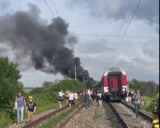 Число погибших возросло: в Словакии произошла авария поезда и автобуса с украинцами (видео)