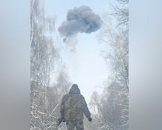 Пограничники показали, как сбили "Шахед" из автомата (видео)