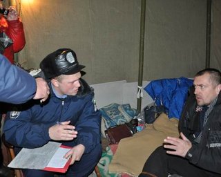 Правоохранители не участвовали в демонтаже палатки чернобыльцев, – МВД