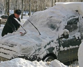 ГАИ посоветовала новичкам-водителям не ездить в метель