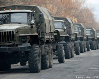 В Горловку зашла большая колонна российской бронетехники, - МВД