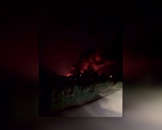 Дрони масовано атакують Краснодарський край РФ: повідомляють про вибухи і пожежі (відео)