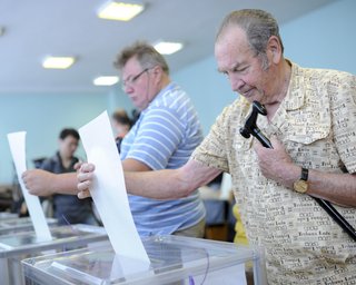 Явка избирателей во время второго тура, – ОПОРА