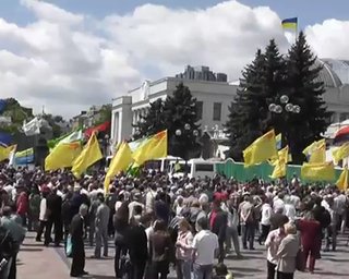День гнева в Киеве проходит без происшествий