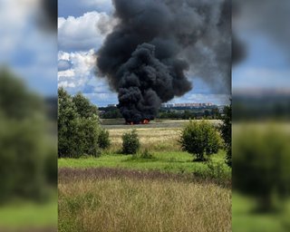 У Підмосков'ї розбився військовий літак Су-57: пілот катапультувався, — росЗМІ (фото)