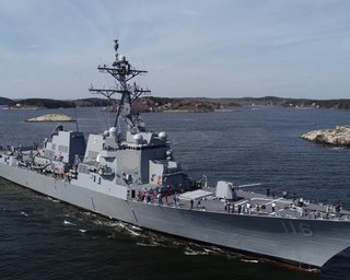 Военный корабль США сбил дрон над Красным морем, выпущенный с территории Йемена, — СМИ