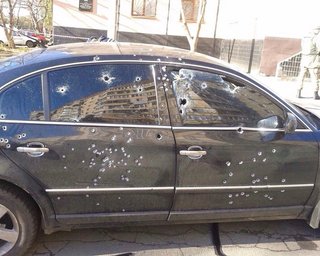 Обстрел автомобиля в Кривом Роге не связан с выборами, - МВД