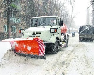 20% техники для уборки снега в Киеве сломалось после первого снегопада