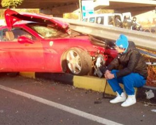 Милевский попал в ДТП