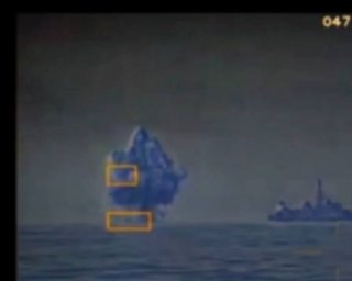 "Это наше море": в ГУР МО поделились кадрами атаки дронов на Черноморский флот РФ (видео)