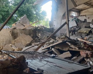 Дрон РФ поразил конно-спортивную школу в Сумской области: погибли лошади (фото)