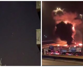 Иран атакует Саудовскую Аравию: пылает посольство США в Эр-Рияде (видео)