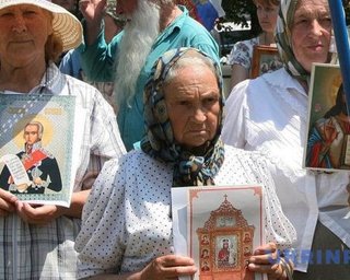 Крестный ход УПЦ МП не пустили в центр Житомира