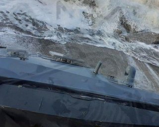 На узбережжі Криму виявили морський дрон з вибухівкою – росЗМІ (фото)