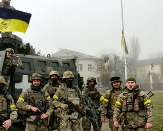 131 окремий розвідбат ЗСУ звільнив Снігурівку у Миколаївській області (відео)