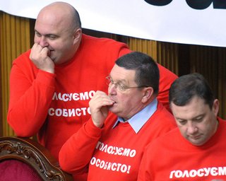 Депутаты от УДАРа, которые остались на ночь в Раде, будут изучать законопроекты