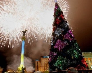 Главная новогодняя елка страны обойдется в 3 млн. гривен 