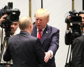 Встреча с Путиным - одна из лучших в моей жизни, - Трамп