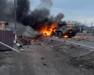 Бои за Украину: контратака под Киевом, авианалеты на Мариуполь и Харьков (карта, видео)