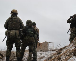 Карта военных действий в зоне АТО на 20 января