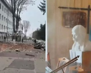 Удар по Ровно: число раненых возросло до 14, в учебном заведении поврежден фасад