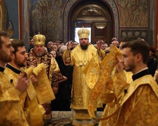 Первая литургия митрополита Епифания