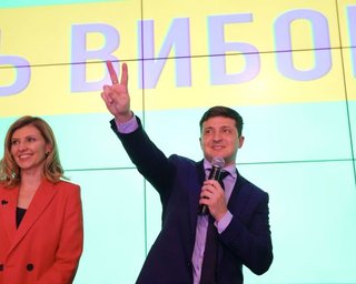 Обработано 91,5% протоколов: Зеленский набирает 73,16% голосов