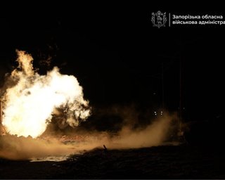 Ночной удар ВС РФ по Украине: в Запорожье повреждена инфраструктура и горят дома (фото)