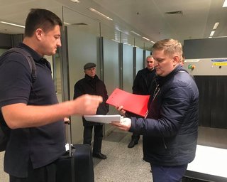 Обвинительный акт глава Госрезерва Украины получил в киевском аэропорту